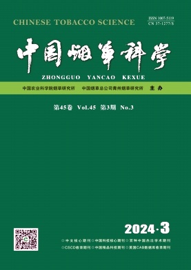 中国烟草科学封面